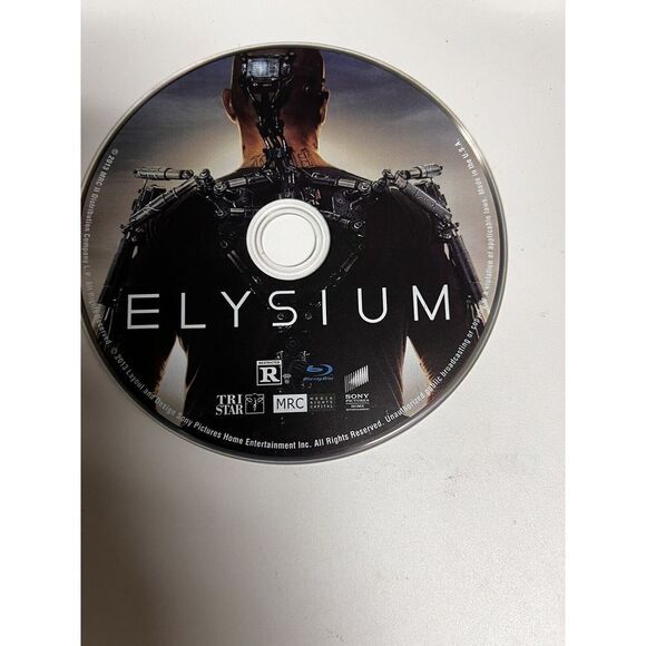 *3/$14 Elysium (Blu-ray No DVD Matt Damon & Jodie Foster Sci-fi Action Movie BFV - Picture 5 of 6